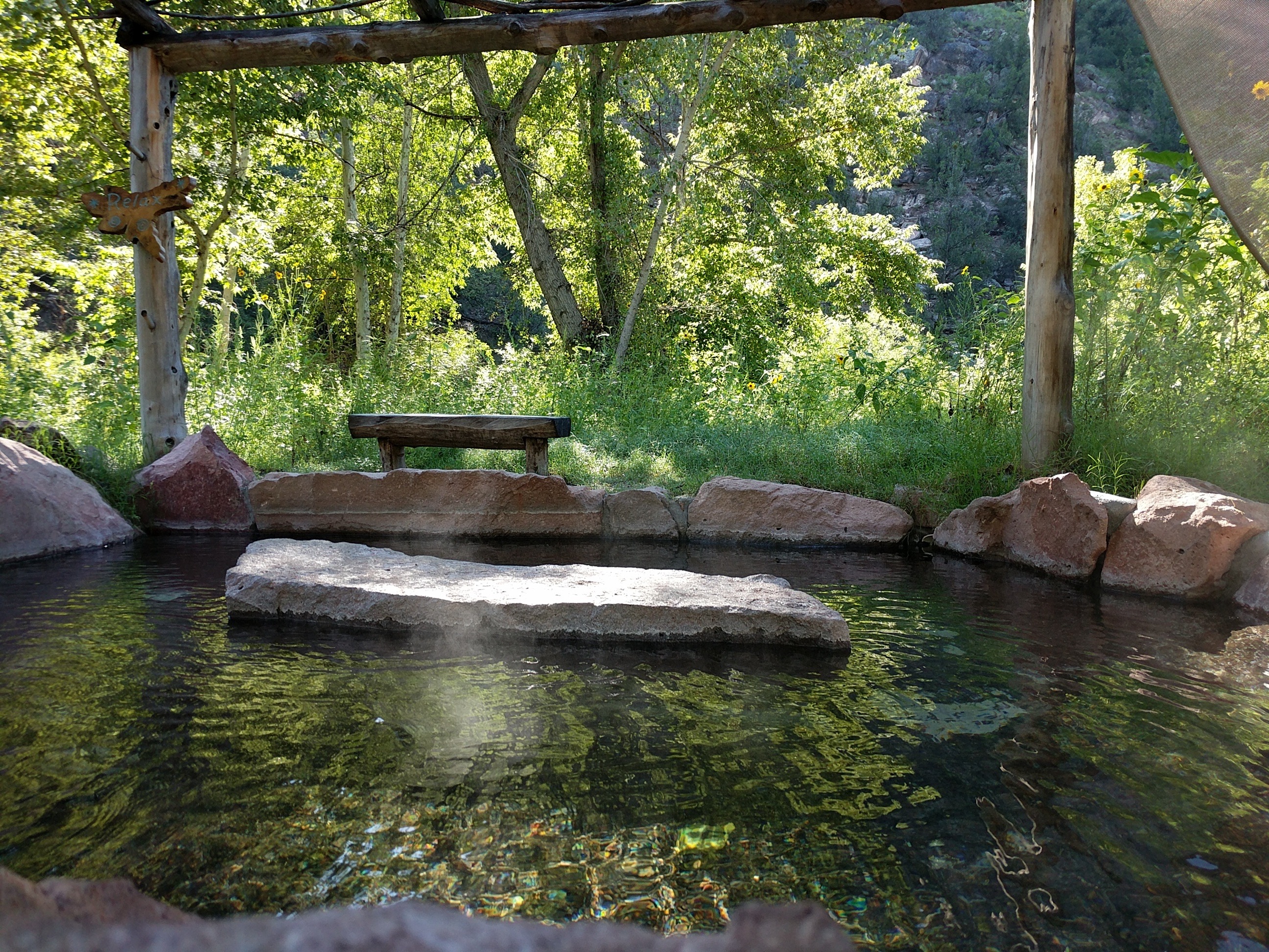 Cabana pool - Gila Hot Springs Campground.